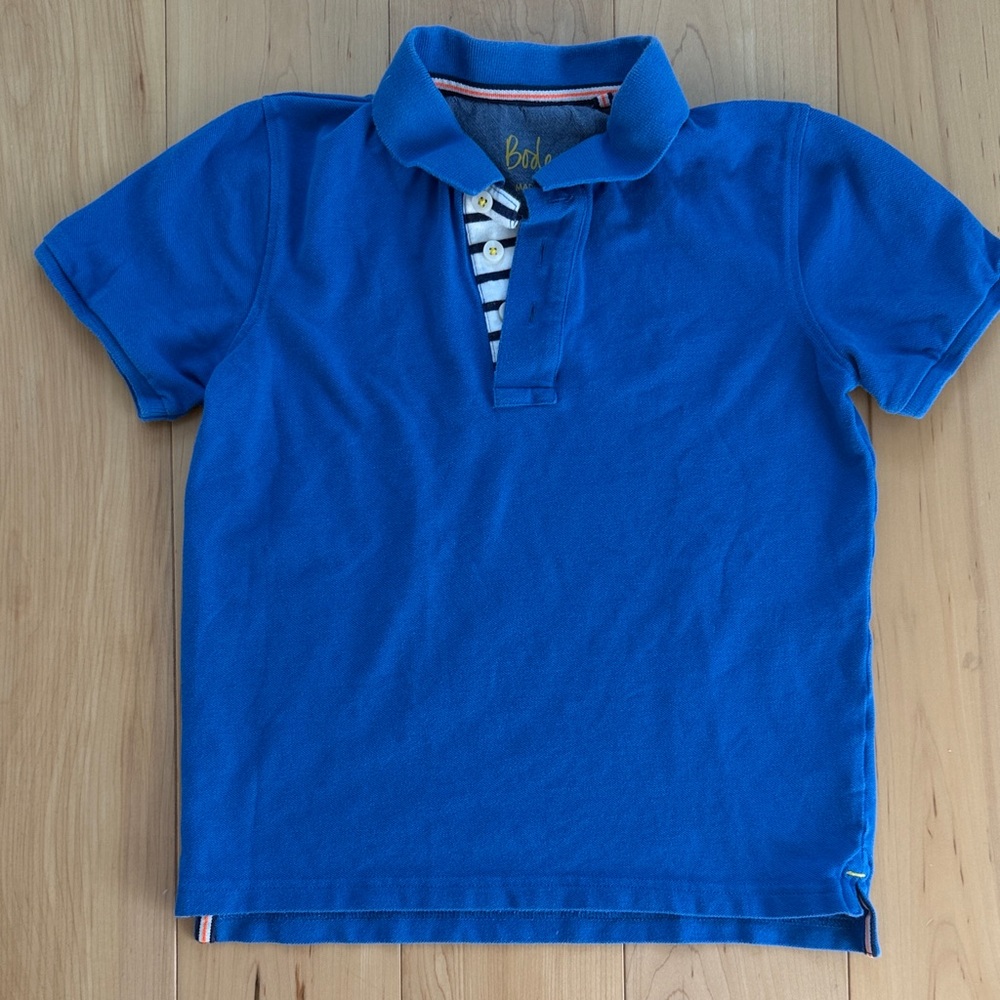 Mini Boden Pique Polo Shirt